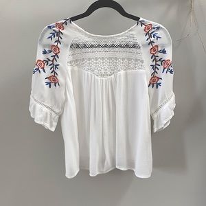 Paper Crane blouse with stitching